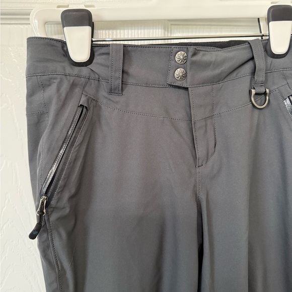 ATHLETA Snow Cruiser GRAY Lined Ski Snow Pants 2 EXCELLENT Snowboarding Winter - Picture 3 of 9